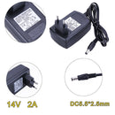DC14V 2A Adapter AC to DC Converter Power Supply Adapter 5.5*2.5 mm