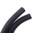Corrugated Wire Cable Conduit Tubing Tube Pipe 28mm OD 3.6M Long Black
