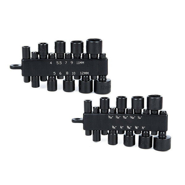 20 Nut Drive Drill Kits 1/4 inch Hex Nut Drive Main Kit for Quick Change Ch Q7X4