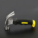 Portable mini shockproof claw hammer car multi-function hammer hammer escap