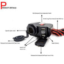 New Motorcycle Cigarette Lighter Socket Outlet Dual USB Charger LED Voltmeter