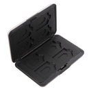 Aluminum 8Micro SD SDHC Memory Card Storage Fine Carrying Hard Kit Case Holder.