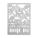 Thinking Of You Cutting Die Stencil DIY Scrapbook Embossing Paper Card Gift
