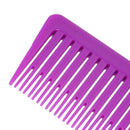 2pcs New Pro Fine&Wide Tooth Weaving Highlight Foiling Hair Combs Dyeing
