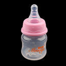 2Pcs Silicon Teat Nipple Bottle Breastmilk Feeding Bottle 60ml for Baby