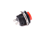 Mini Round Red 5 pcs Momentary On/Off Push Buttons Horn Switch for Car Auto ME