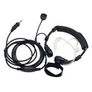Throat Mic Earpiece for Yaesu Vertex Radio VX-6E VX-6R VX-7E VX-127 VX-170