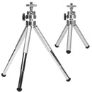 Aluminum Alloy Desktop Tripod 3 Section Stand Holder for Projector Camera