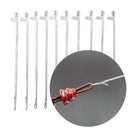 New 10pcs Needles Crochet Hook tool Bearded Hooked Supplies CraftsTools Supplies