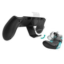 Comfortable Non-Slip Hand Grip Handle with Stand with Game Card Storage for K8W3