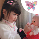 Kids Girls Cosmetic Butterfly Shaped Eye Shadows & Glosses Makeup Lip Prett W4G3