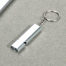 Outdoor Camping Hiking Tool Aluminum Alloy Emergency Survival Whistle A