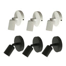 6x E27 110-240V Wall Plug-in Screw Base Round