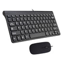 Universal 78 Keys USB2.0 Wired Gaming Keyboard and Mouse Combos (Pack of 1)