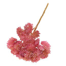 2Pcs Artificial Succulent Real Touch Fruit Floral Plant Foliage DIY Decor Pink