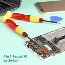 4 in 1 Screwdriver Open Pry for Nintend Switch Game Console Repair Tool Kit