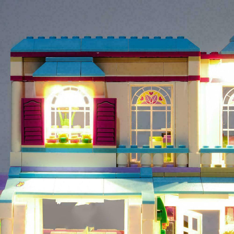 LED Light Up Kit For Stephanie's House Lighting for DIY LEGO 41314 K1T6