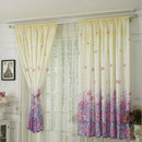 1M*2M  Floral Tulle Voile Door Window Curtain Drape For Tulle Curtains Hot OSQ