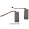 1pair 8.3*11*34 MM Vacuum Cleaner Carbon Brush Motor Carbon Brush Too JR