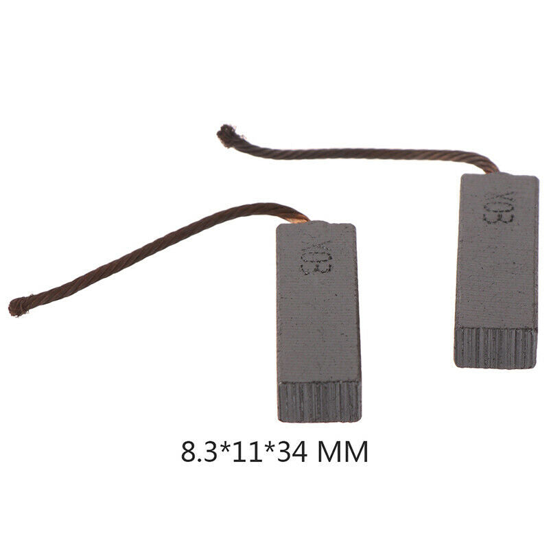 1pair 8.3*11*34 MM Vacuum Cleaner Carbon Brush Motor Carbon Brush Too JR