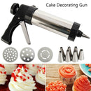 Stainless Steel 22pc Biscuit Cookie Icing Cake Decorating Set Piping Gun Nozzles