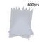 600pcs Clear Cellophane Cone Bags Twist Ties Large Size Party Sweet Cello Candy