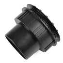 60mm Car RV ATV A/C Vent Air Outlet Rotating Interior Round Ceiling (Black)