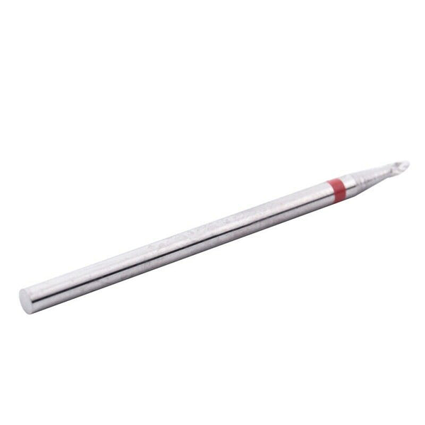 Nail Art Electric Carbide Cylinder Cuticle File Drill Bit Manicure Pedicure K3Y7
