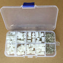 250X 2pin 3pin 4Pin 2.54mm Terminal Housing PCB Header Wire Connectors Wi HCA