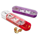 28 Grids Elders Travel One Week Portable Weekly Pill Box Medicine Dispenser Sort
