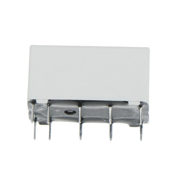 5V coil bistable latching relay dpdt 2a 30vdc 1a 125vac HFD2-005-M-L2-D real.kz