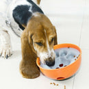Bowl Puzzle Feeder Dog Bowl - Interactive Enrichment Dog Dish - Slow Feeder