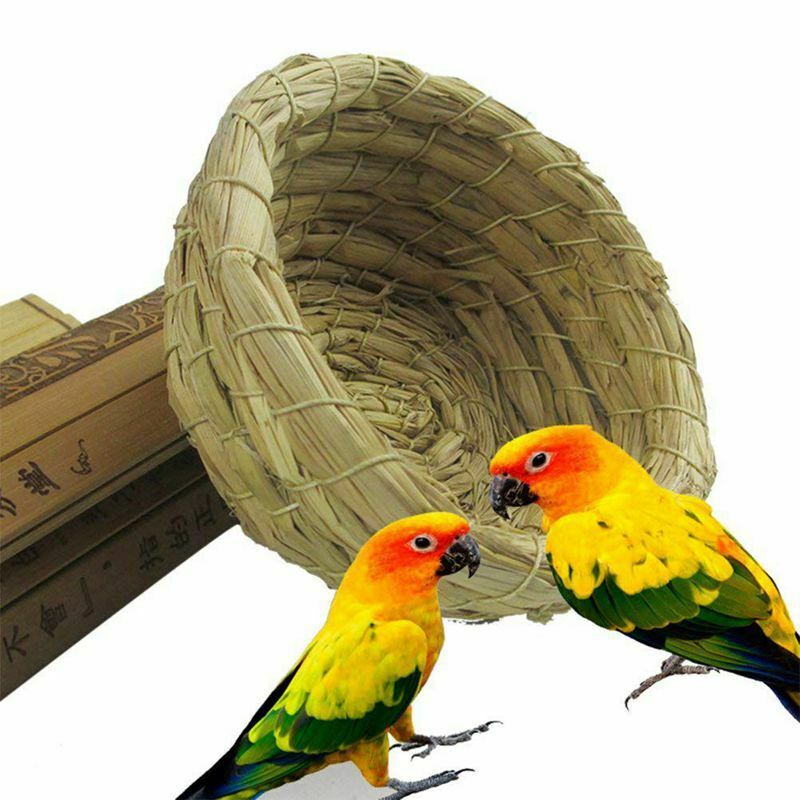 Bird's nest of straw crafts crafts bird nest artificial weaving for the par F8U8