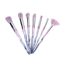 7pcs Stylish Brush Makeup Powder Foundation Eyeshadow Contour Blush Brush