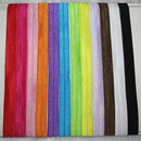 10Pcs Kids Baby Girls Elastic Headband Cotton Headwear Hairband Hair Band BX
