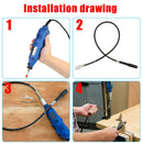 42" for Dremel Extension Flexible Rotary Drill Tool Drive Flex Shaft Attachment