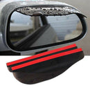 2X Universal Car Rear View Wing Mirror Sun Shade Shield Rain Board Eyebrow Guard