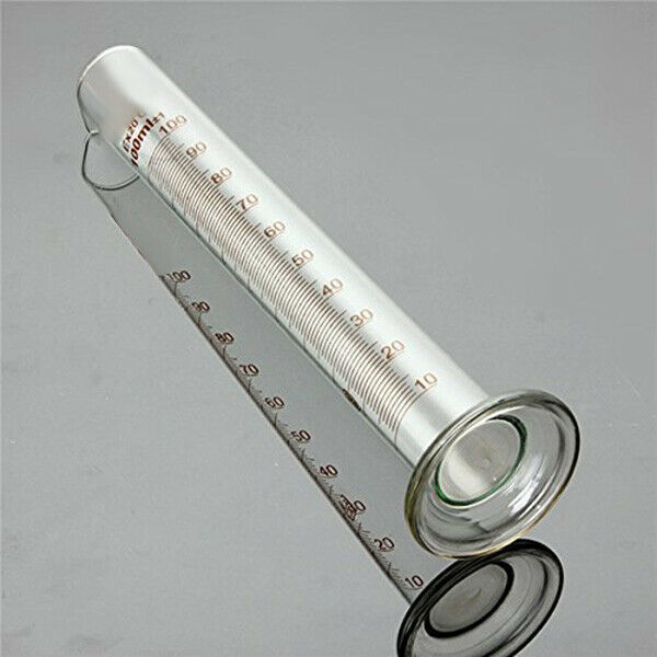 5/10/25/50/100ml Thick Glass Graduated Measuring Cylinder Set ,Glass Measur