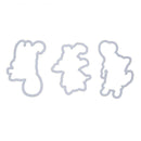 Fox Transparent Stamps Metal Cutting Die Stencil Scrapbook Embossing Craft
