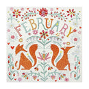 5D DIY Special Shape Diamond Painting February Embroidery Craft Kit Home Decor