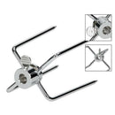 1Pair Rotisserie BBQ Spit Fork Roaster Chicken Pork Barbecue Accessories