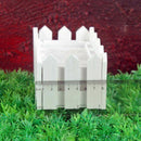 Decorative Vase 16cm Wooden Fence With Foam For Artificial Flower Vase Home Z8U9