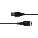 Black USB Charging Advance Line Cord Charger Cable for/SP GameBoy/NS/DS N9E0