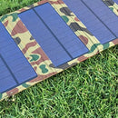 Portable 7W Solar Charger Solar Panel Solar Folding Charging Bag Mobile Pho