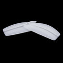 1 Pair of Non-Slip Silicone Bra Strap Cushions Shoulder Pads-White