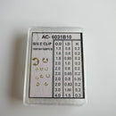 Chronograph Watch Pusher Button C-clip E Clip Circlip Ring 90PCS of 9 Sizes