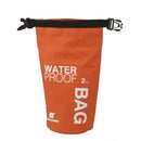 Waterproof Dry Bag Sack Pouch Kayaking Camping Rafting Floating 2L Orange