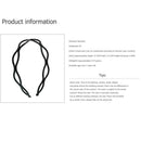 Fashion Cross Bangs Headdress Sports Headband Braided Twist Plait Hair Hoop