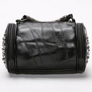 New Sheepskin Urban Trend Small Square Bag Fashion Simple Rivet Women'S Sho