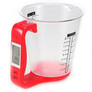 Measuring Cup Scale with LCD Display Kitchen Jug Digital Food Liquid Measur